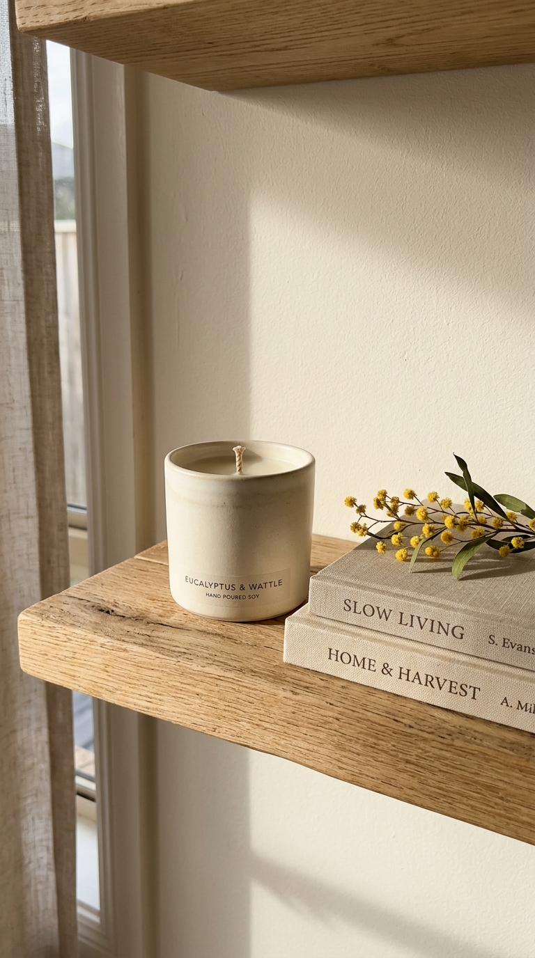 Homewares ad β The candle my whole flat asks about.