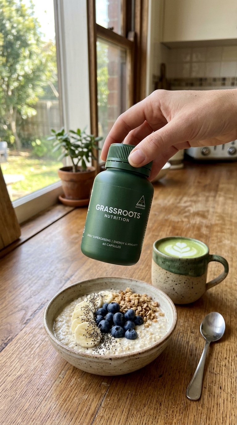 Supplements ad β Day 7 β no more 3pm crash.